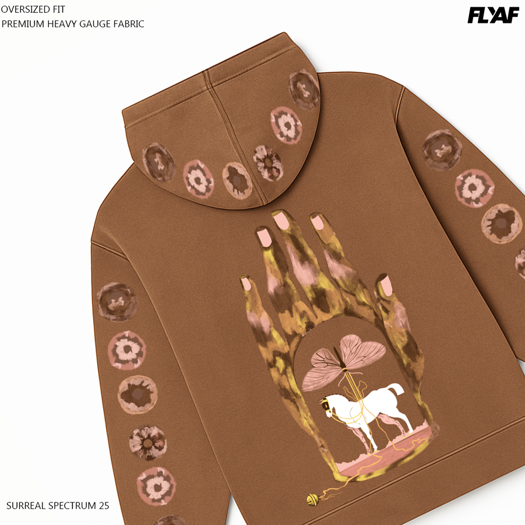 MYSTIC GRASP HOODIE (BROWN)