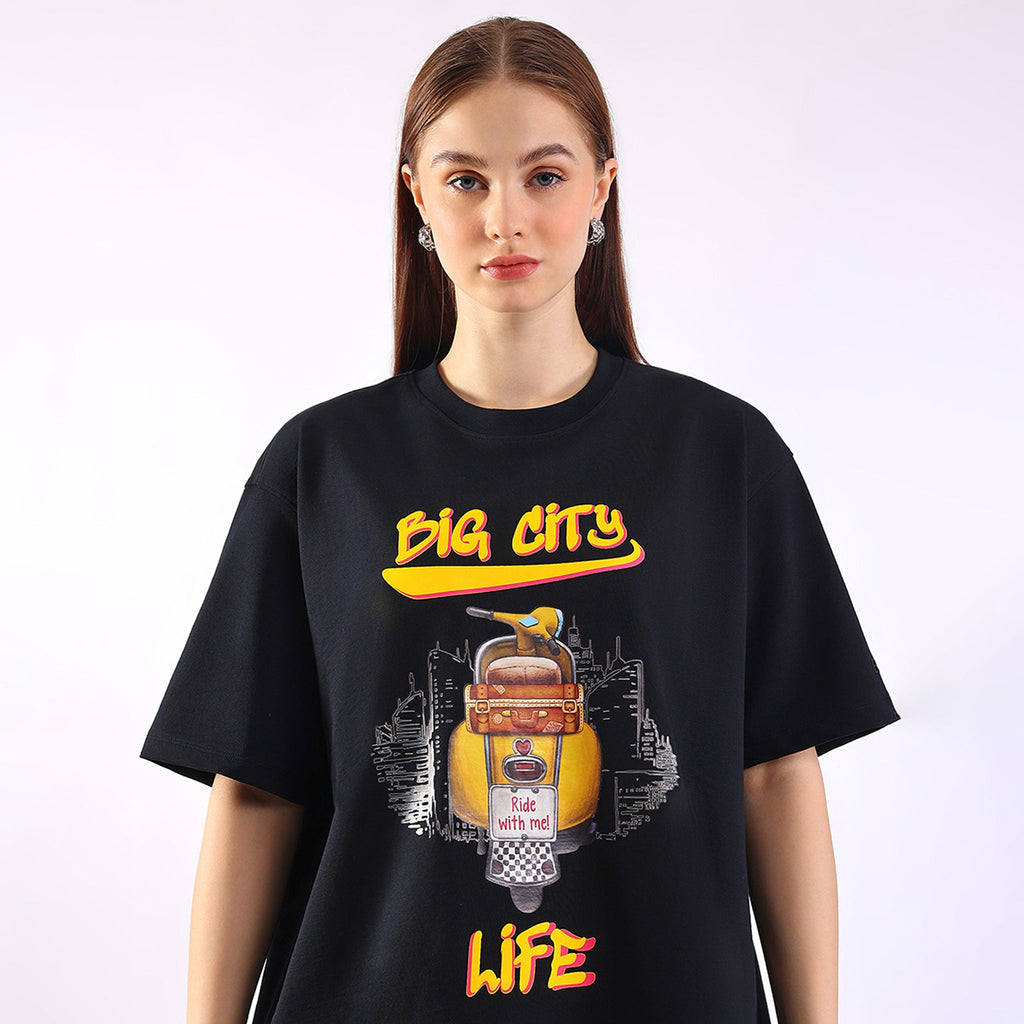 YELLOW VESPA T-SHIRT