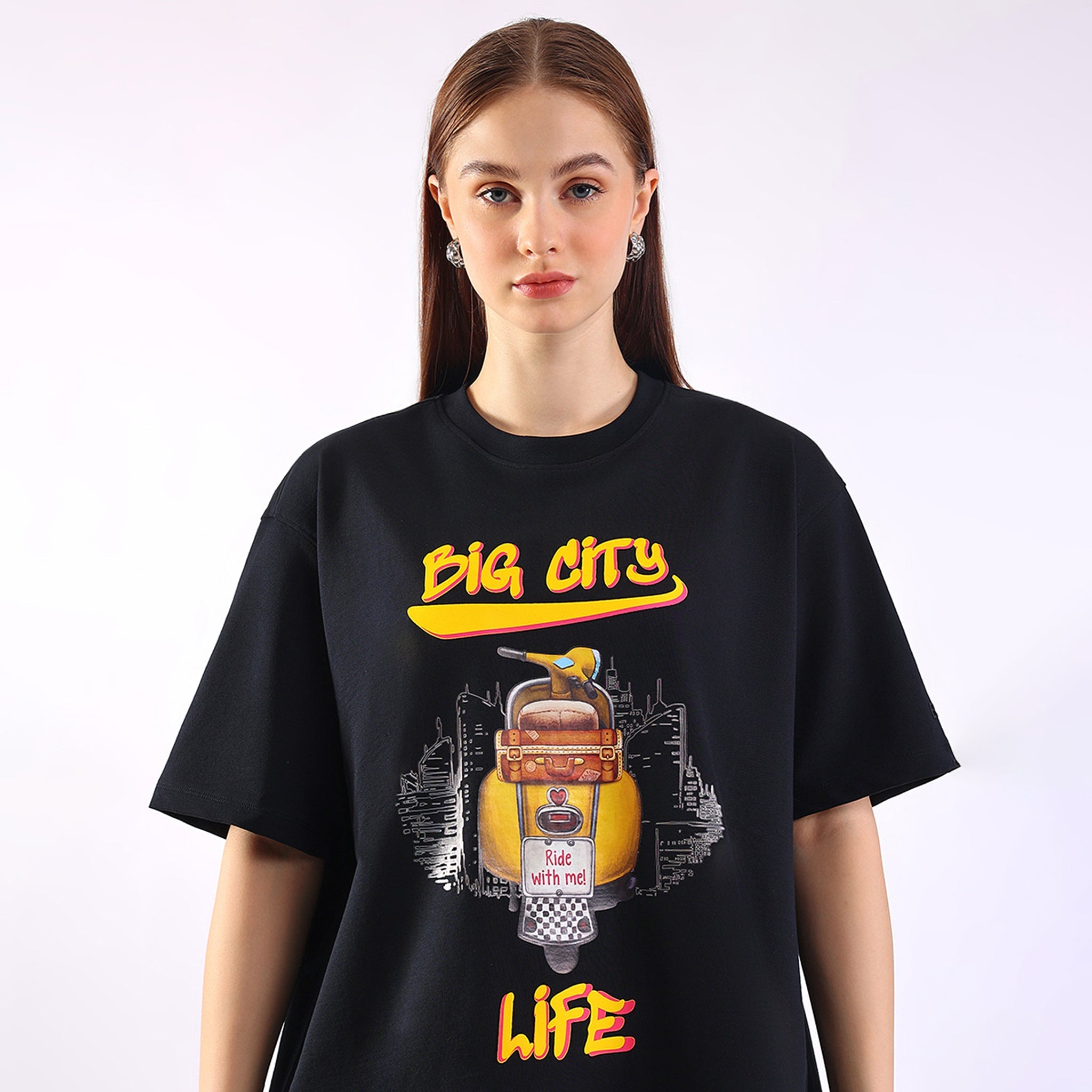 YELLOW VESPA T-SHIRT