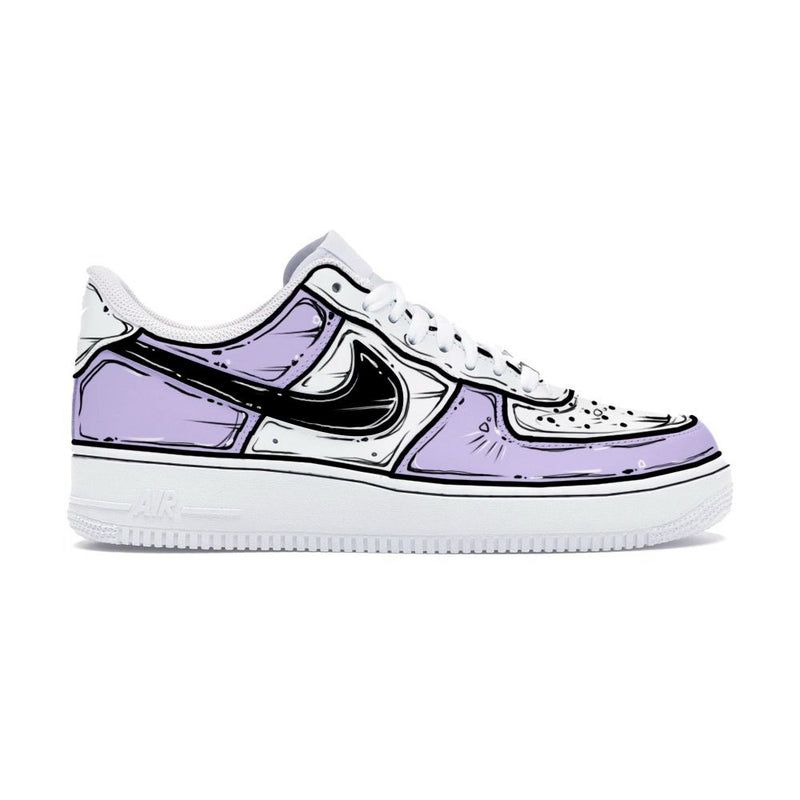 AF1 V2 LILAC COMICBOOK