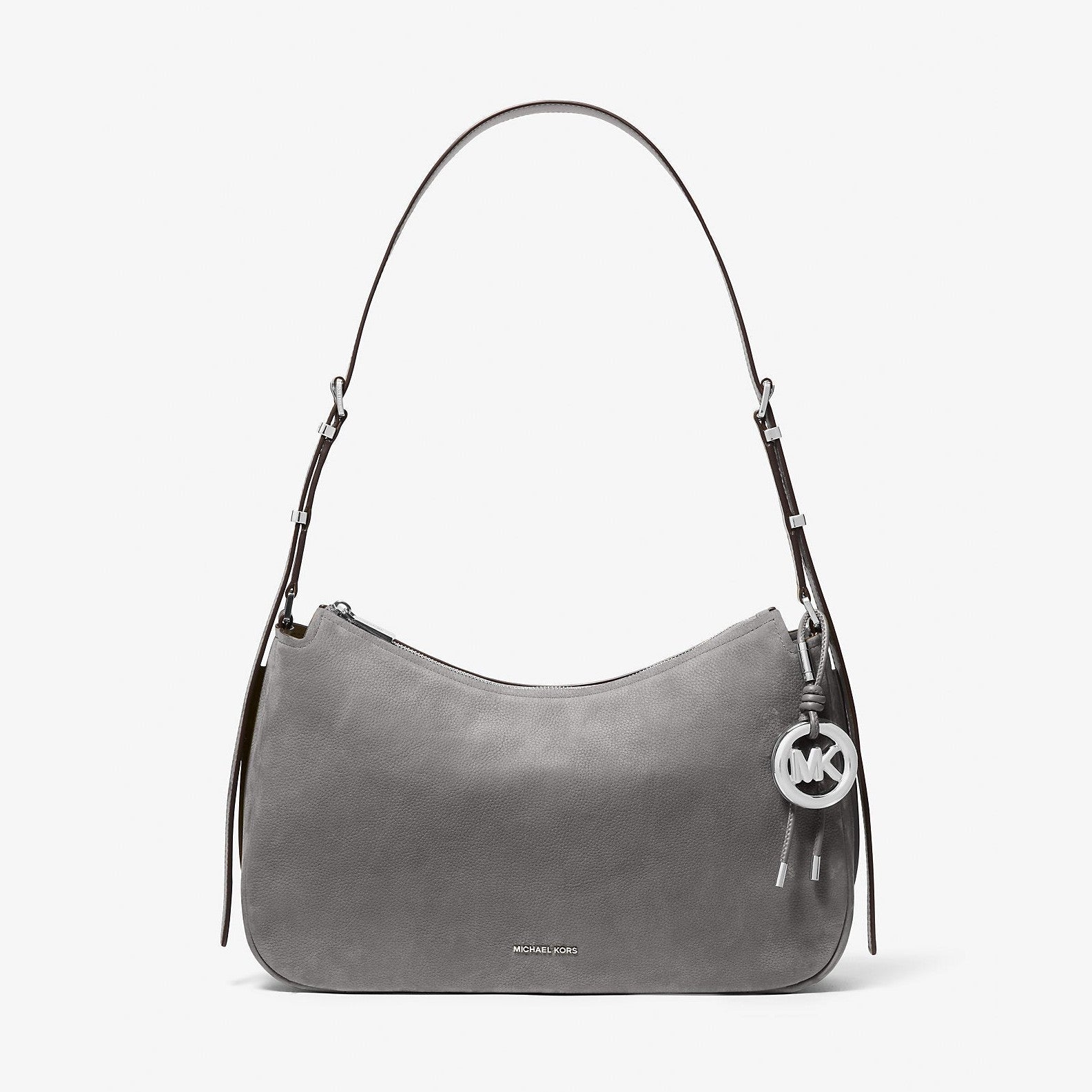 Michael Kors Nolita Medium Nubuck Shoulder Bag Storm