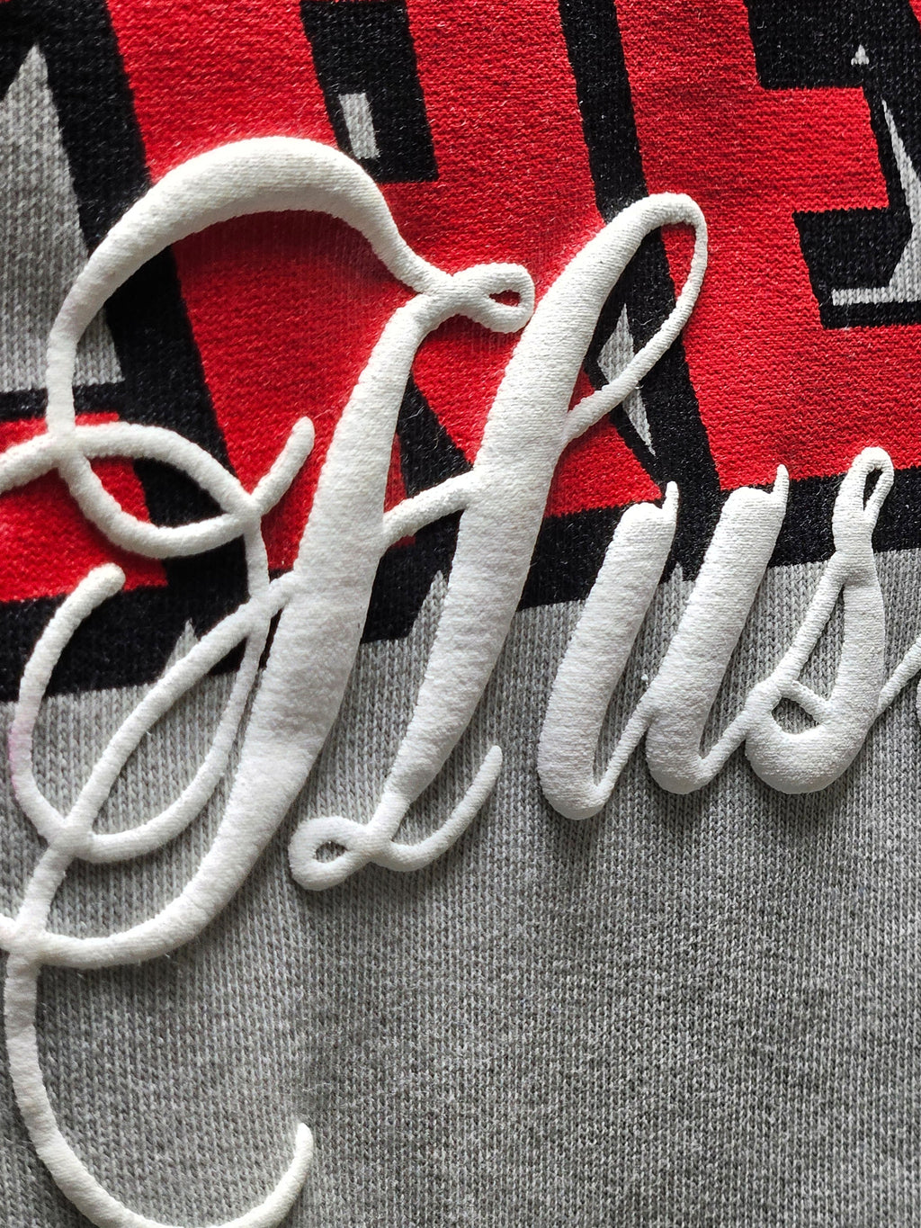 GREY ALL HUSTLE NO LUCK T-SHIRT