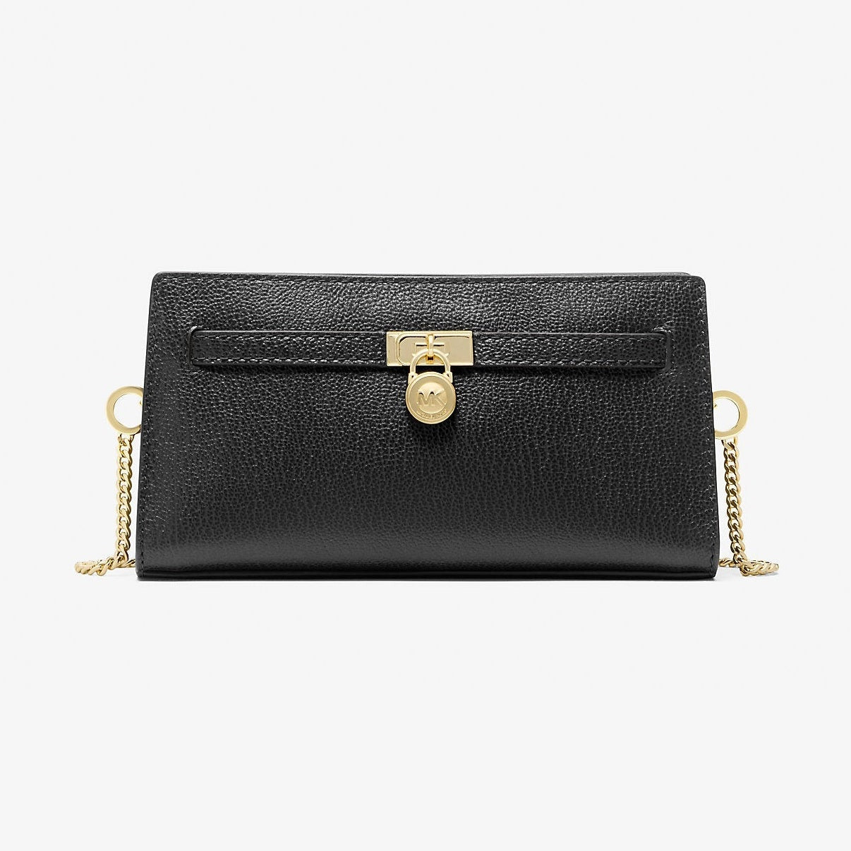 Michael Kors Hamilton Moderne Extra-Small Leather Convertible Crossbody Bag Black