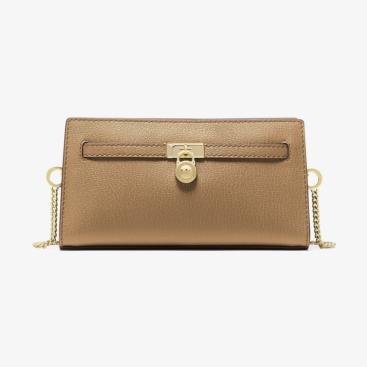 Michael Kors Hamilton Moderne Extra-Small Leather Convertible Crossbody Bag Husk