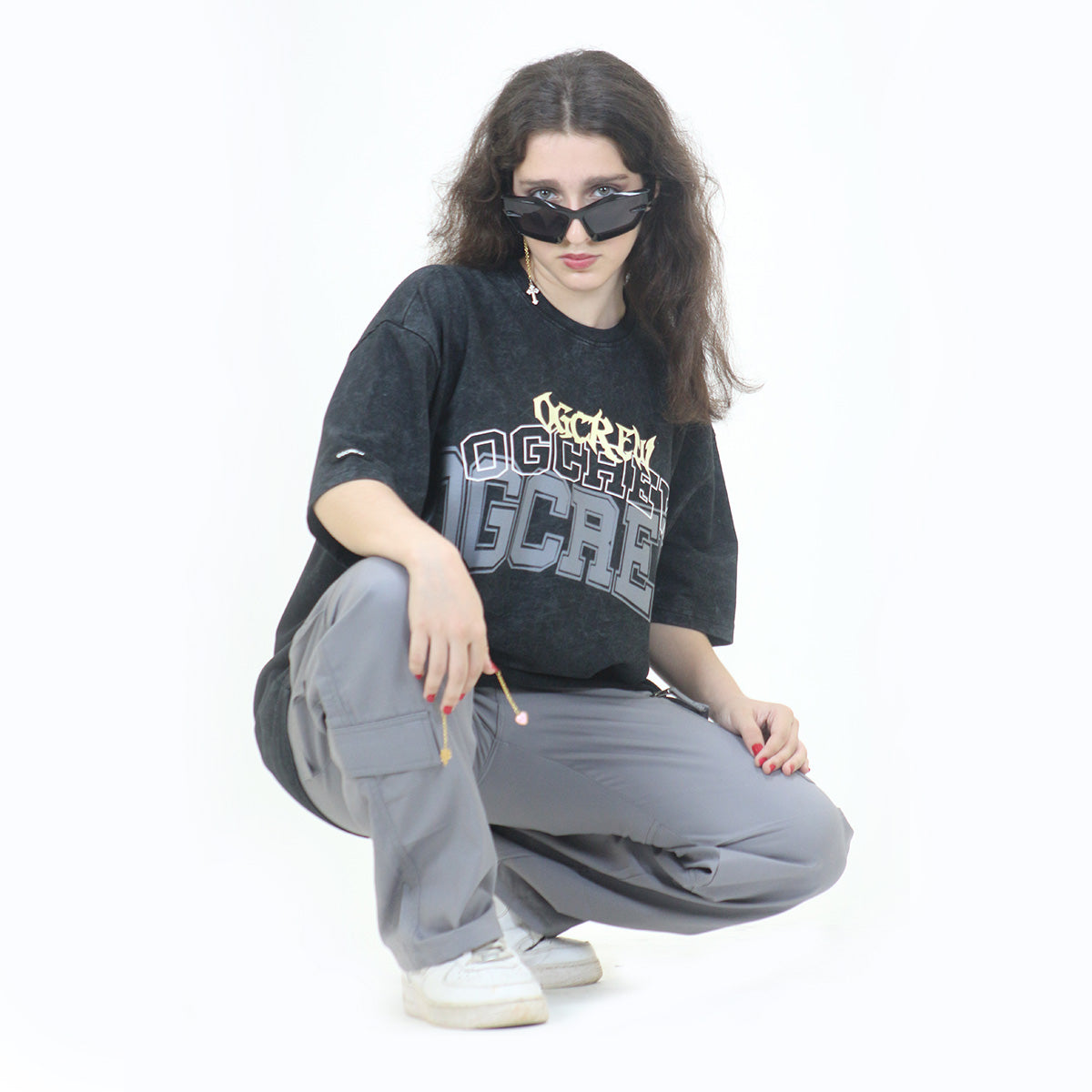 ACID WASH WINGS T-SHIRT