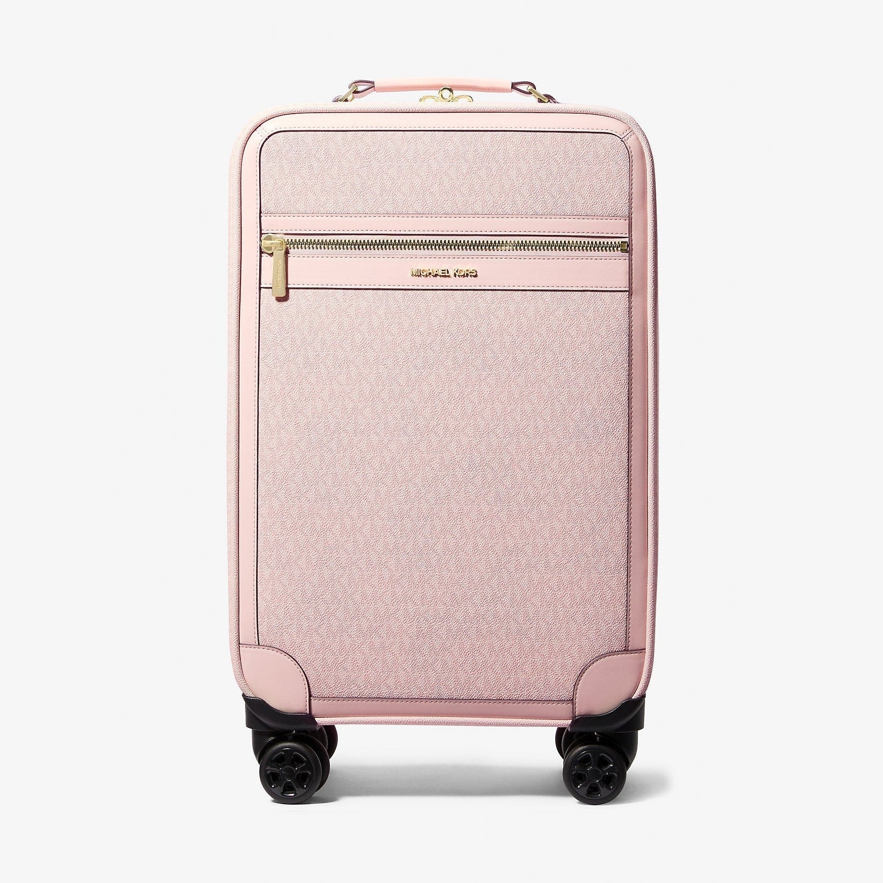 Michael Kors Jet Set Travel Small Signature Logo Suitcase Powder Blush