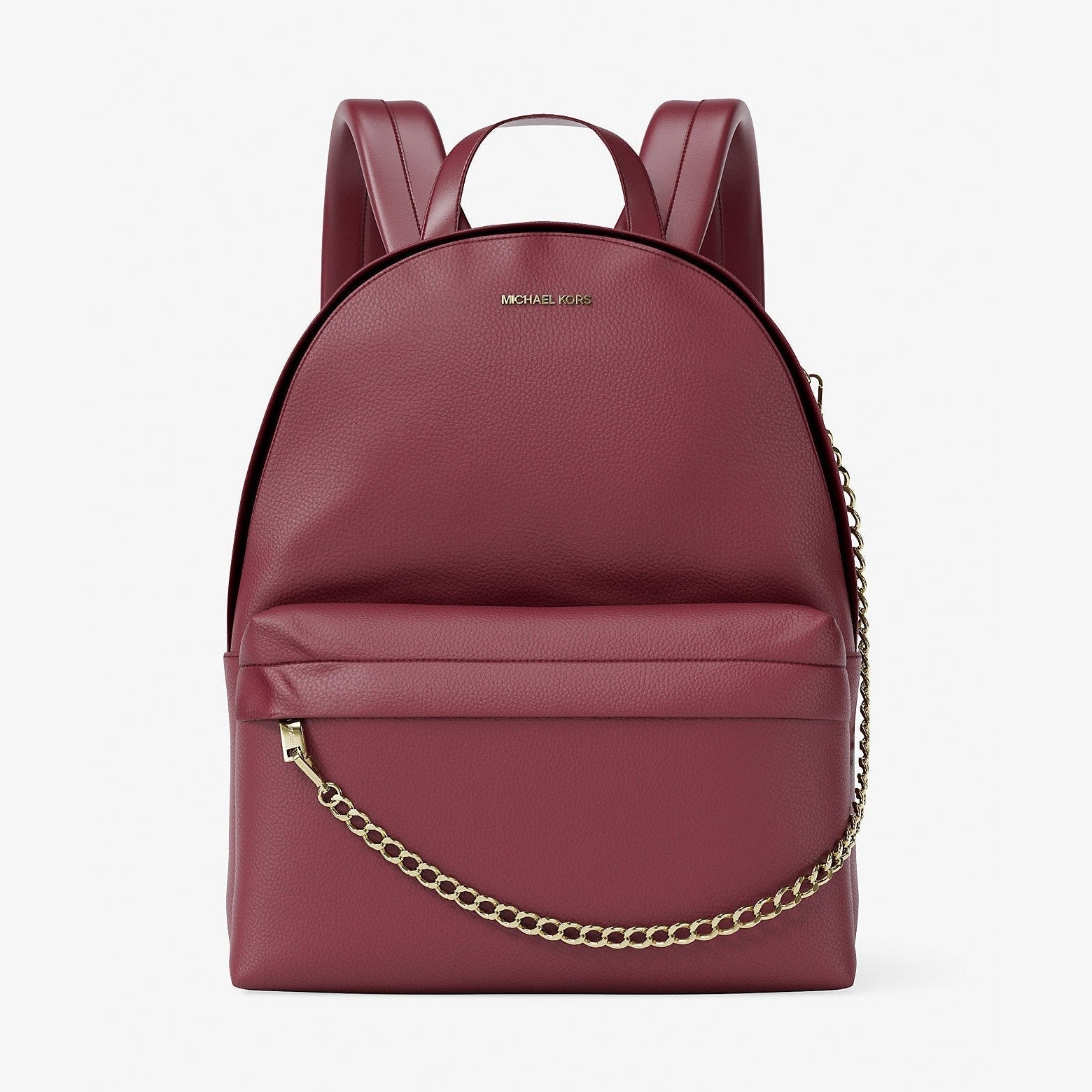 Michael Kors Slater Medium Backpack Cherry