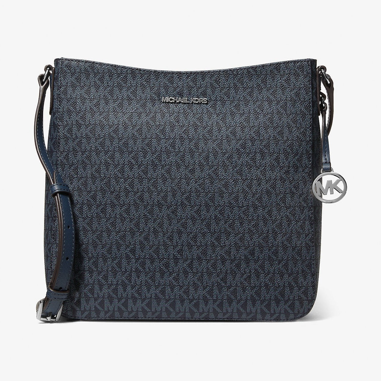 Michael Kors Jet Set Travel Large Logo Messenger Bag Admiral