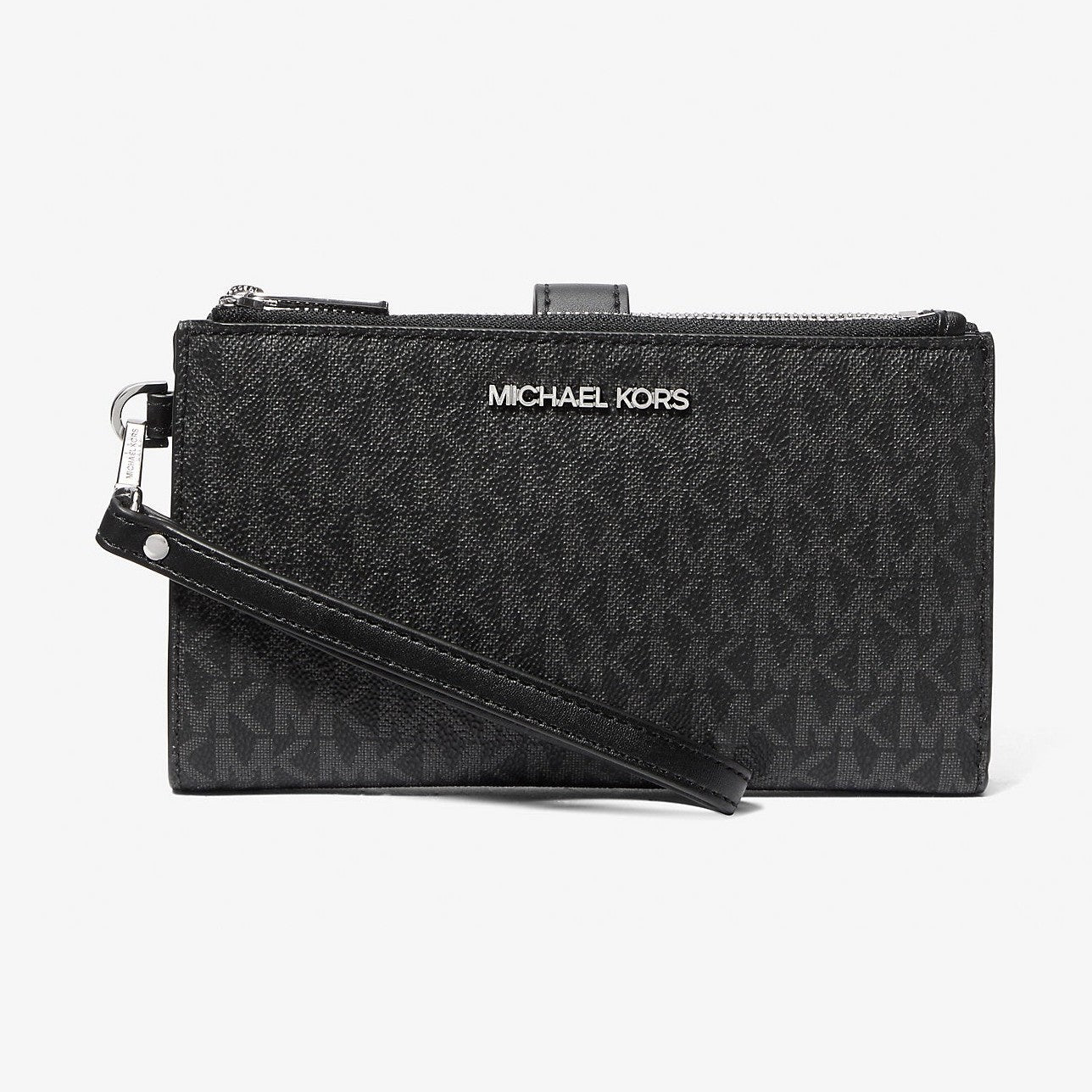 Michael Kors Jet Set Logo Smartphone Wallet Black