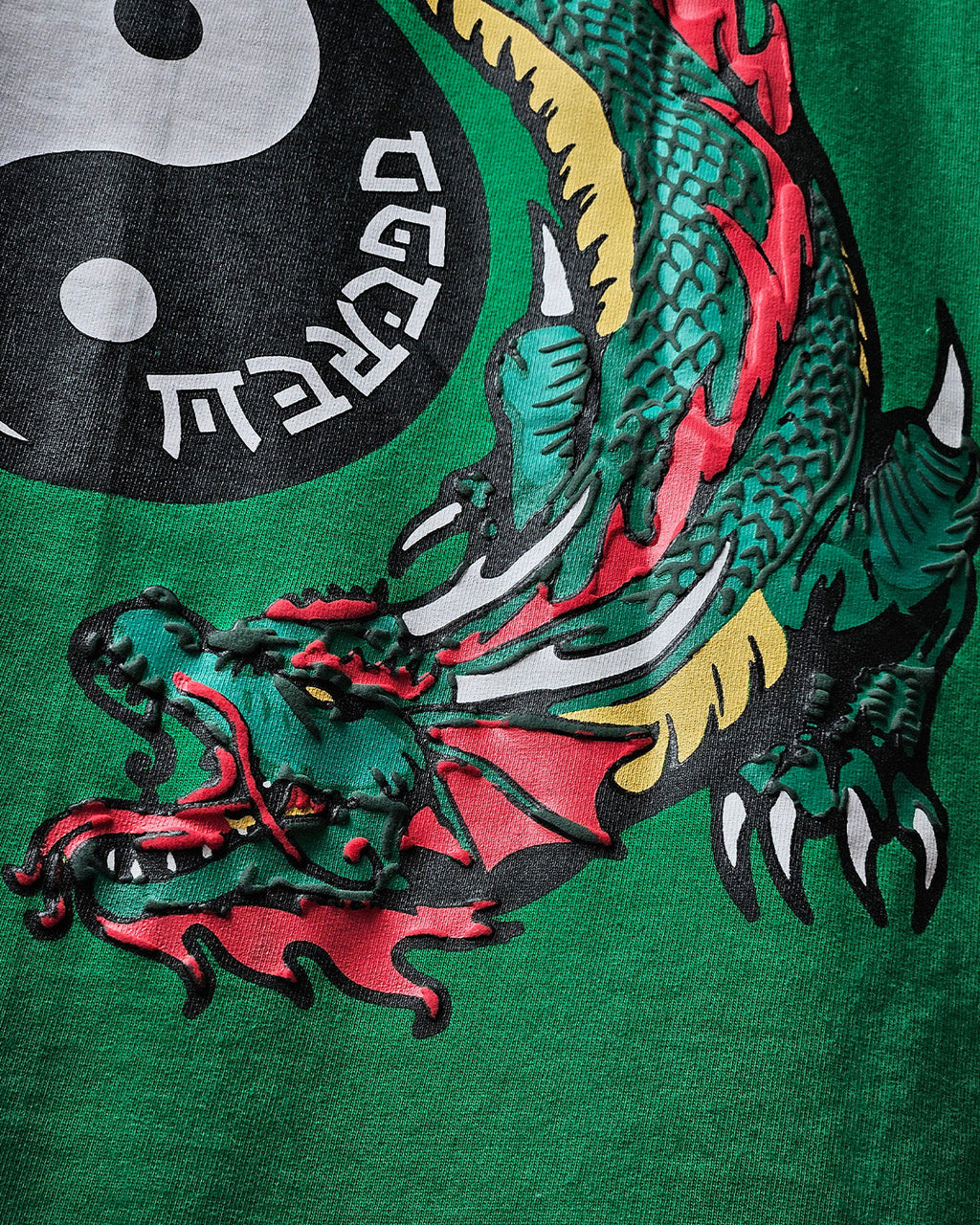 GREEN DRAGON TIGER T-SHIRT