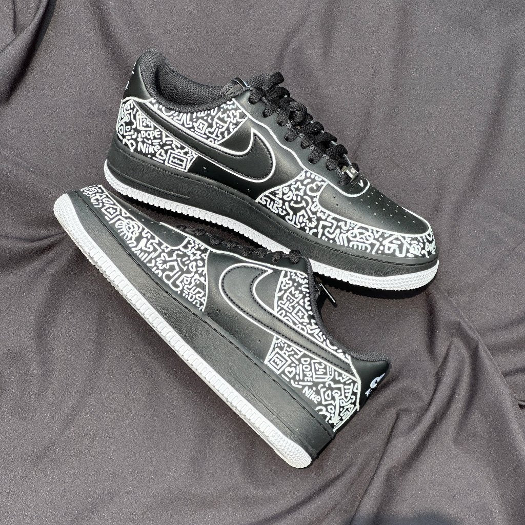 AF1 DOODLE B&W