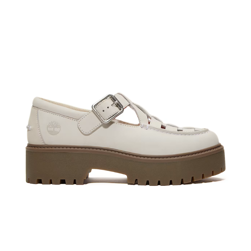 Timberland Stone Street Platform Buckle Natural Nubuck (W)