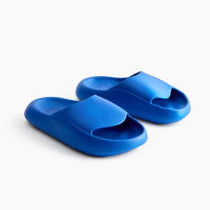 Ludic Sliders in Jamun Blue for ultimate comfort and support