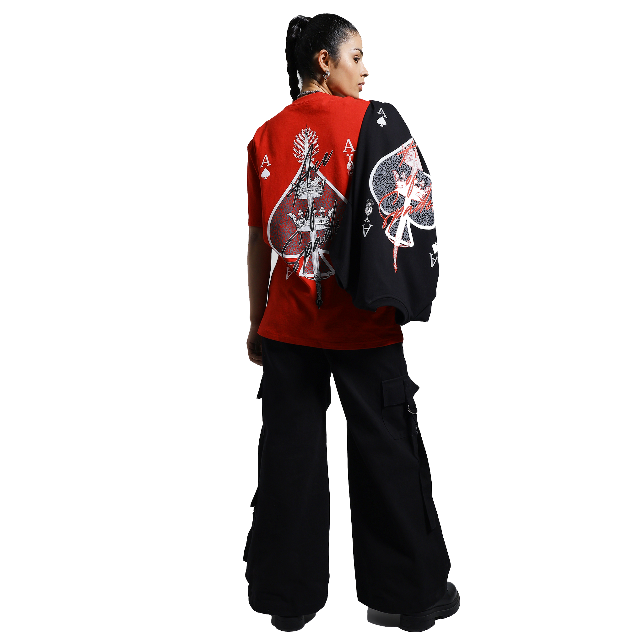 ACE OF SPADES T-SHIRT - RED