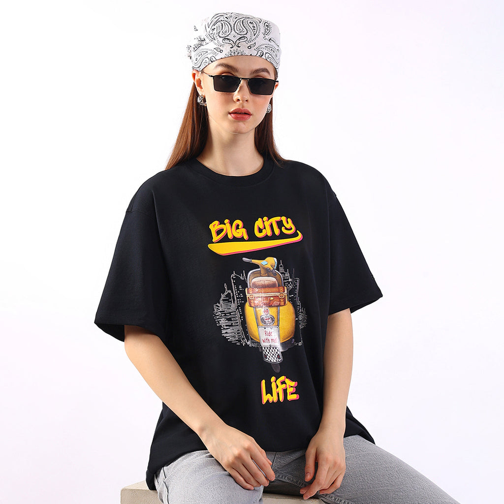 YELLOW VESPA T-SHIRT