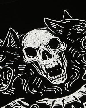 The Third Omen - Black - Evrhood oversized graphic t-shirt