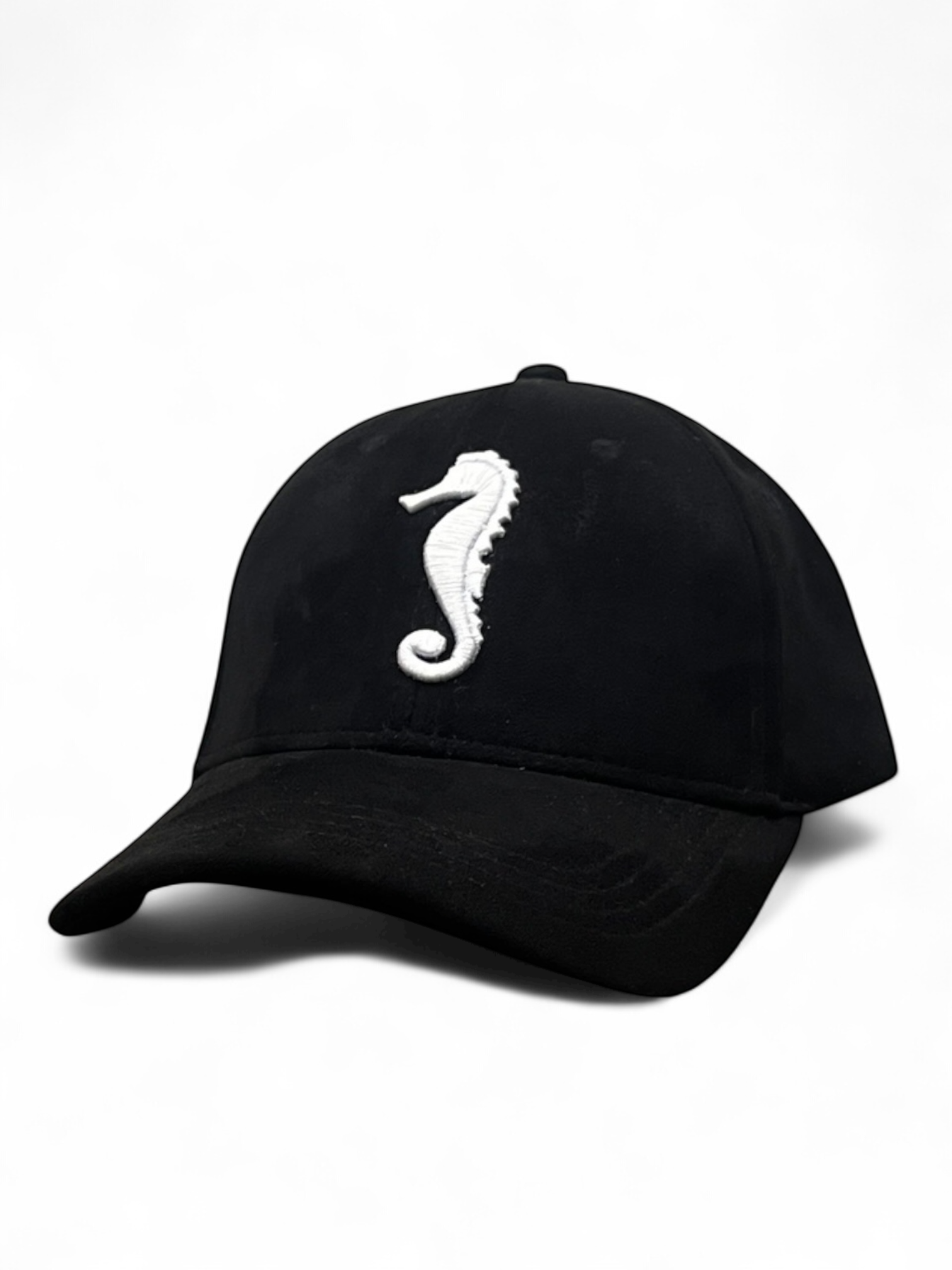 suade black Baseball Cap for Men and Women