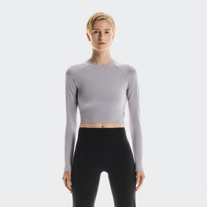 Studio Long-T Crop - Womens