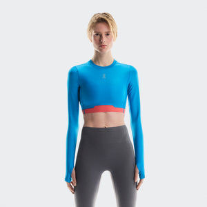 Train Long Sleeve Crop - Womens