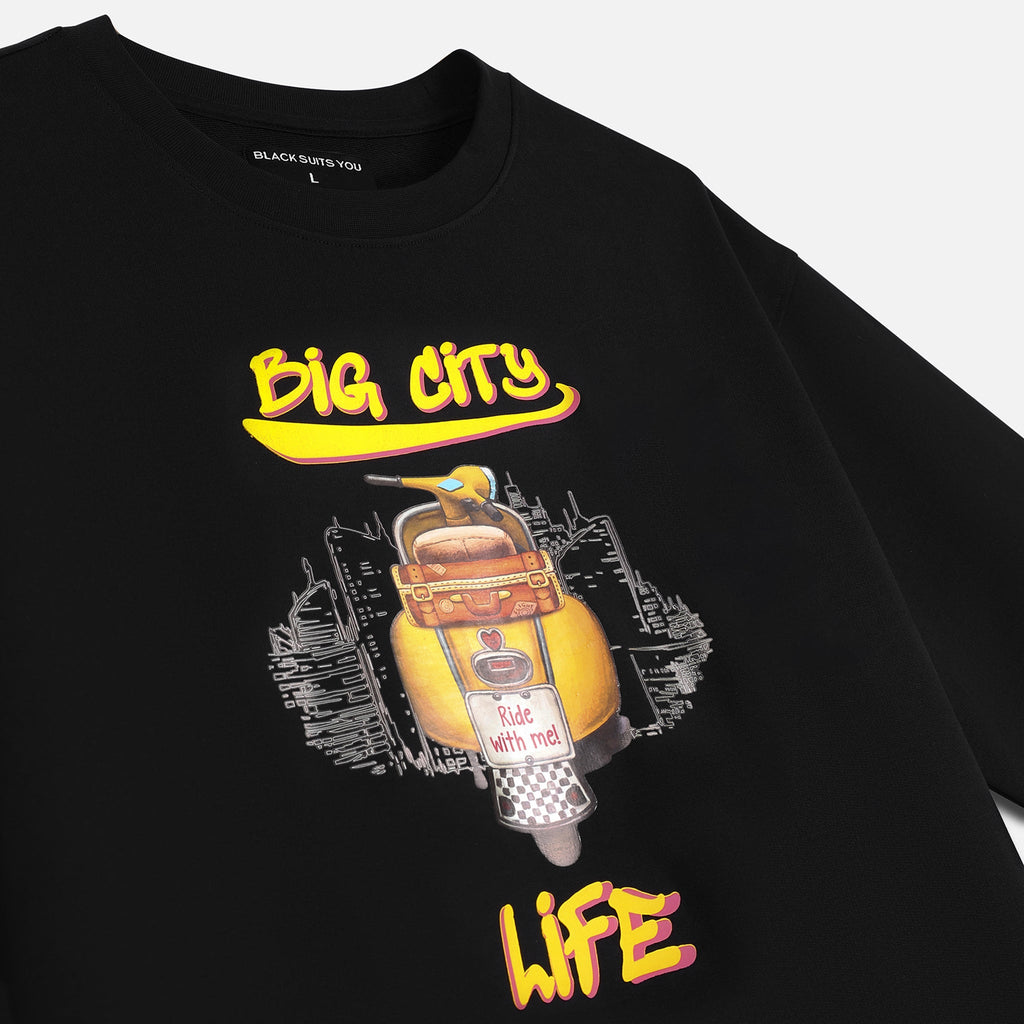 YELLOW VESPA T-SHIRT