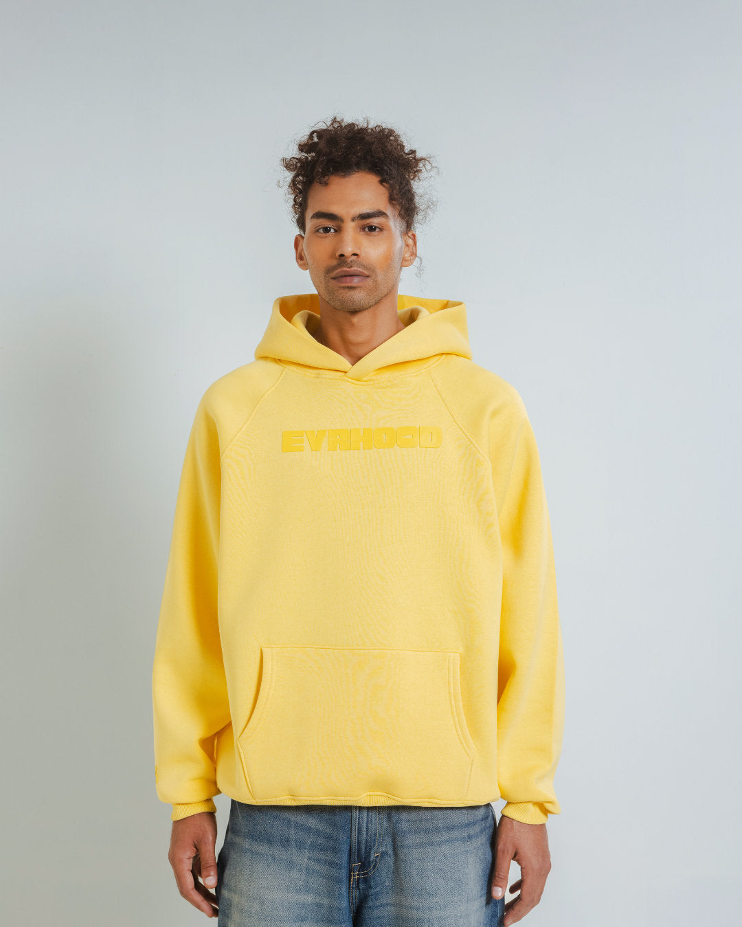 Basic Yellow Hoodie
