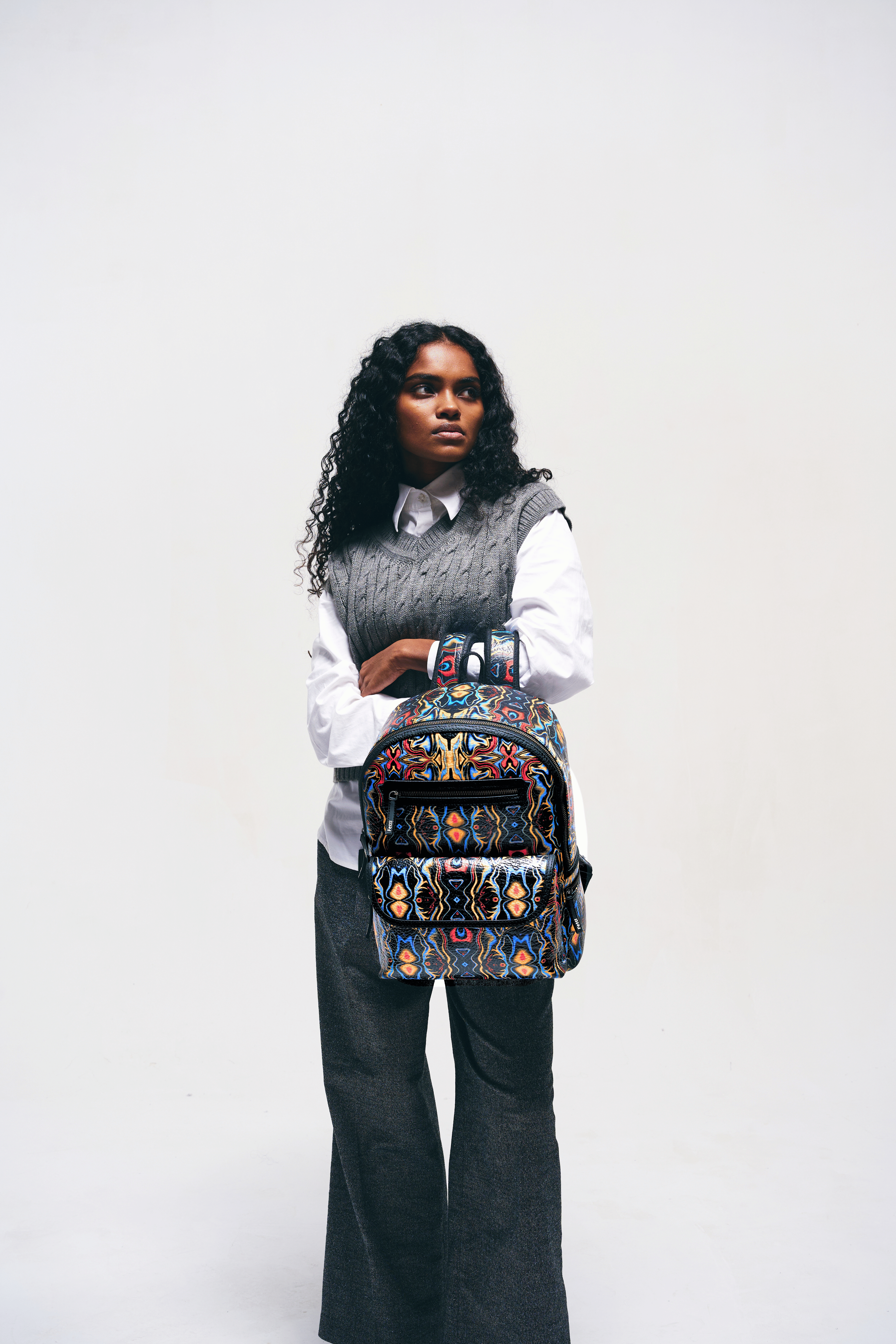 Kosmic Immersion Backpack - Noir Women - Fetti