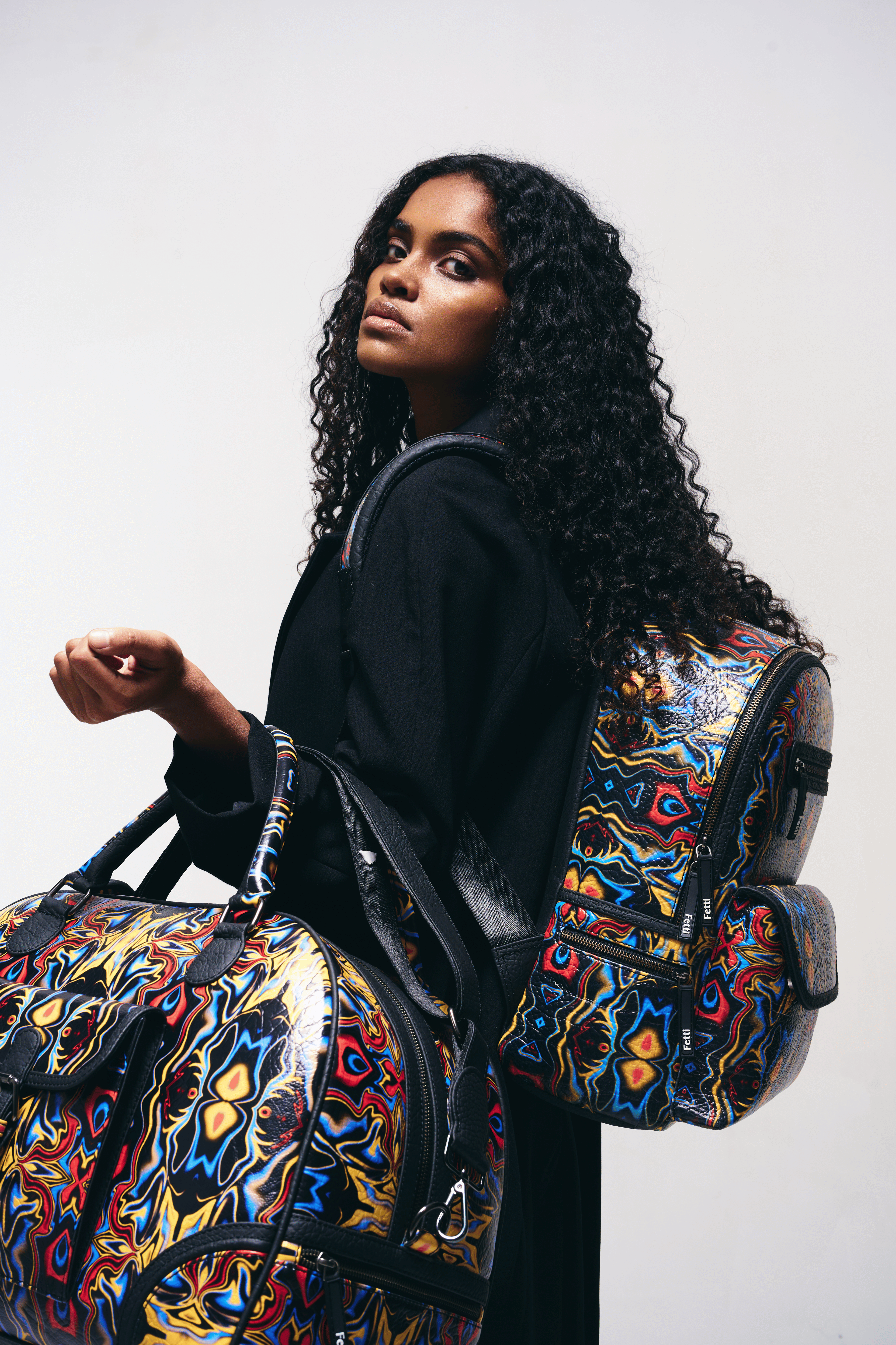 Kosmic Immersion Backpack - Noir Women - Fetti