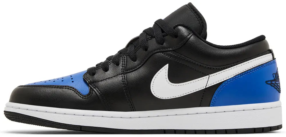 Air Jordan 1 Low Black Royal Toe