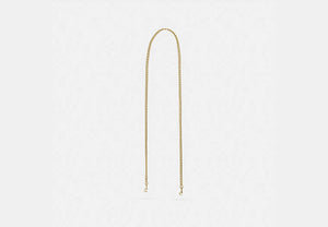Short Jewelry Chain Strap - Old Brass