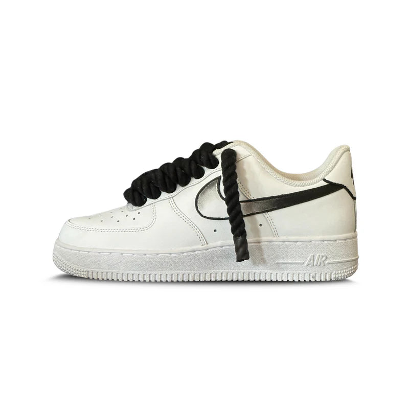 Nike Air Force 1 Low BLACK OMBRE SWOOSH