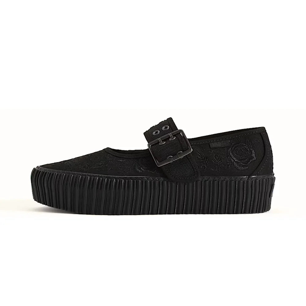 Mary Jane Creeper Shoe Spooky Black
