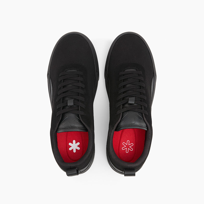 Ludic Triple Black Enhanced Canvas low-top sneakers