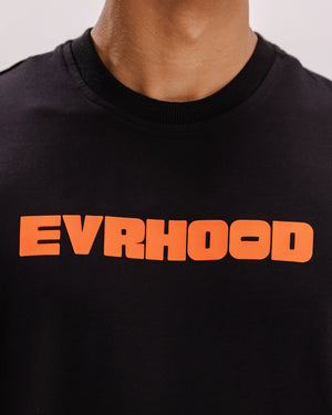 Element - Black- Evrhood oversized basic t-shirt