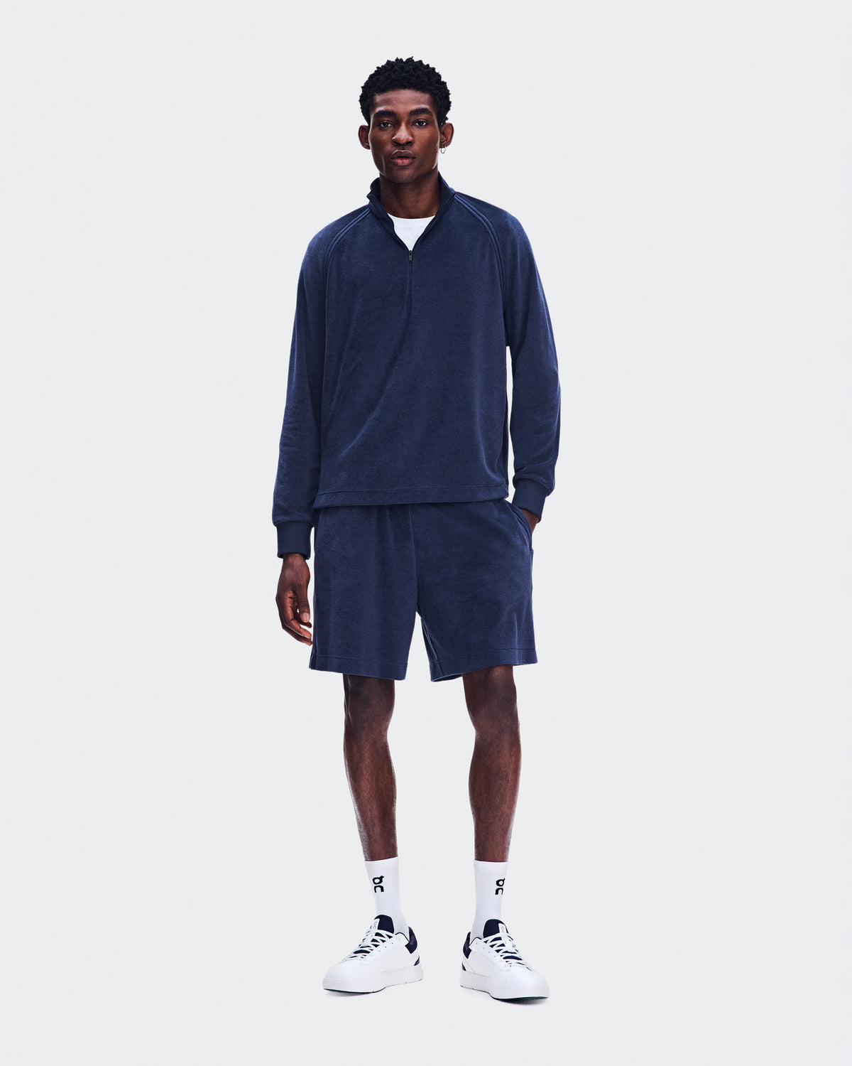 Courtside Pullover Terry - Mens
