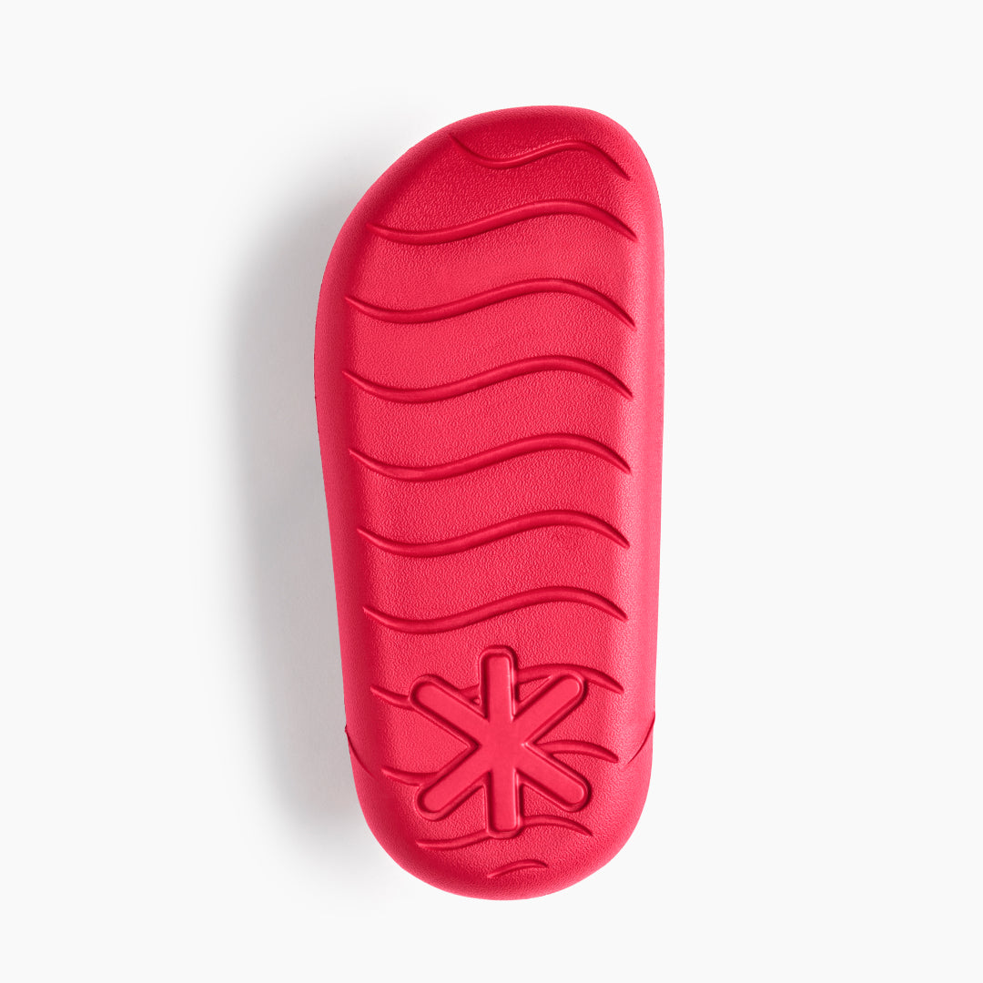 Recovery EVA Footbed Go Red Ludic Sliders