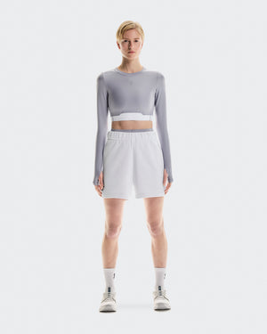 Train Long Sleeve Crop - Womens