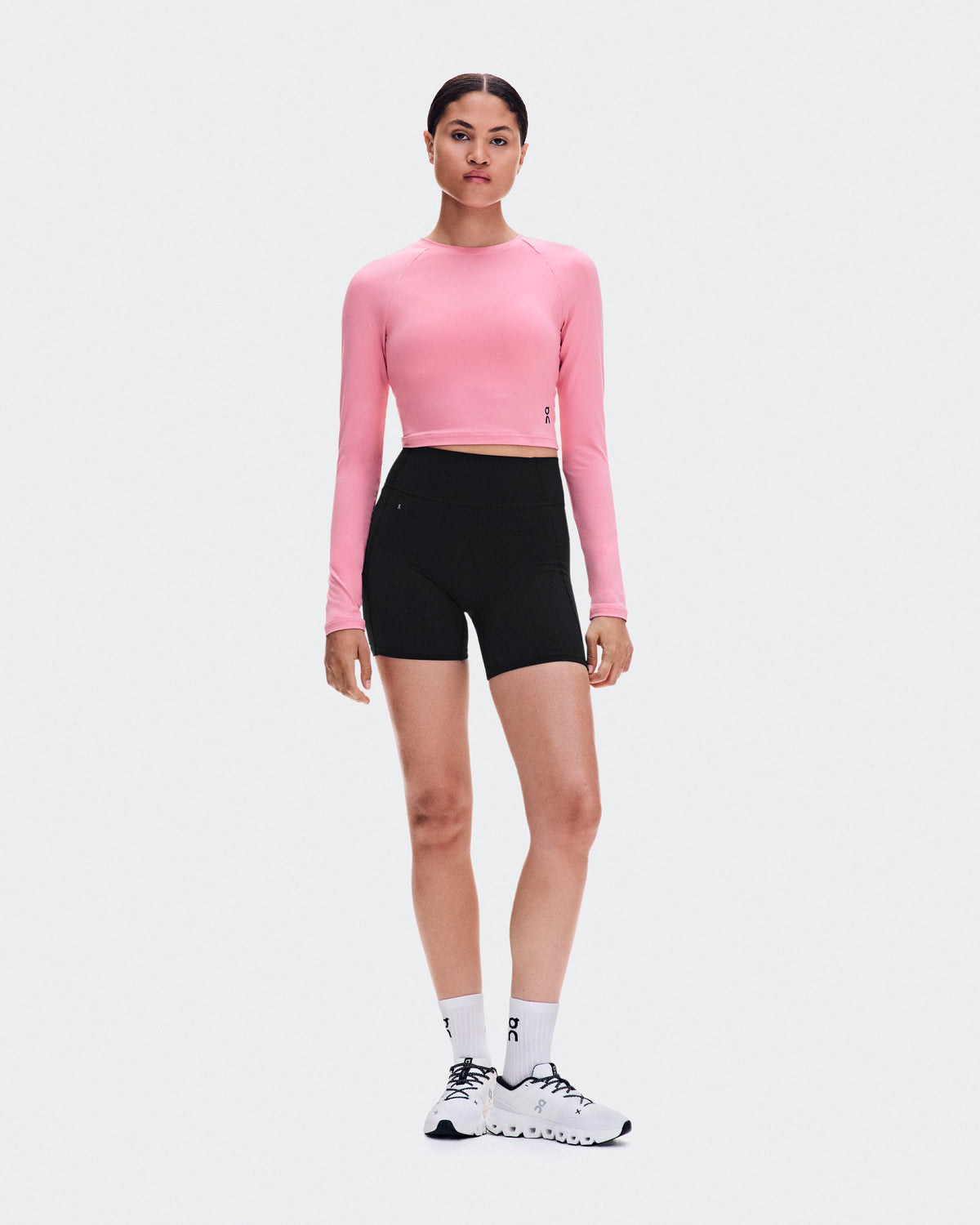 Studio Long-T Crop - Womens
