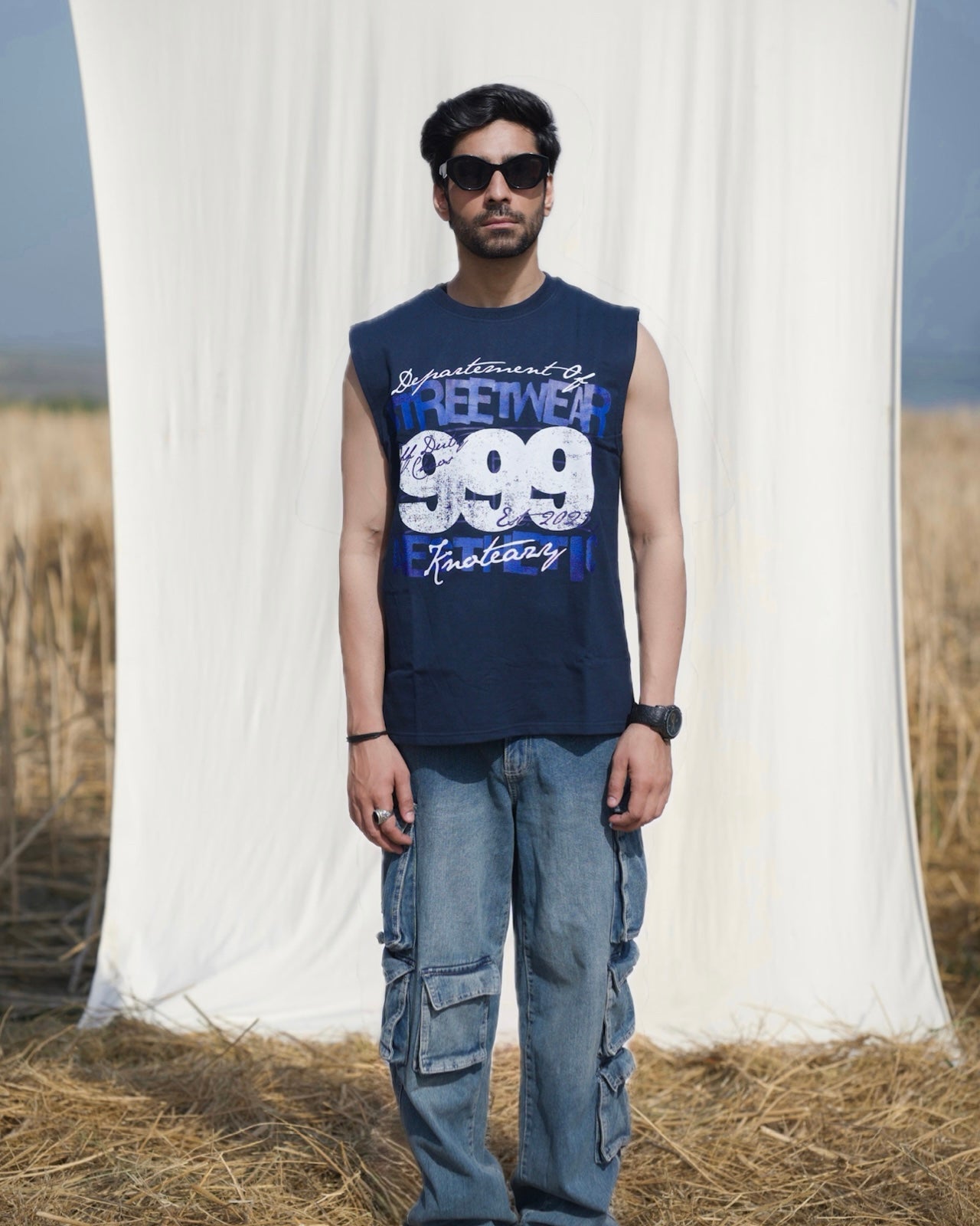 999 Aesthetics Tank NAVY