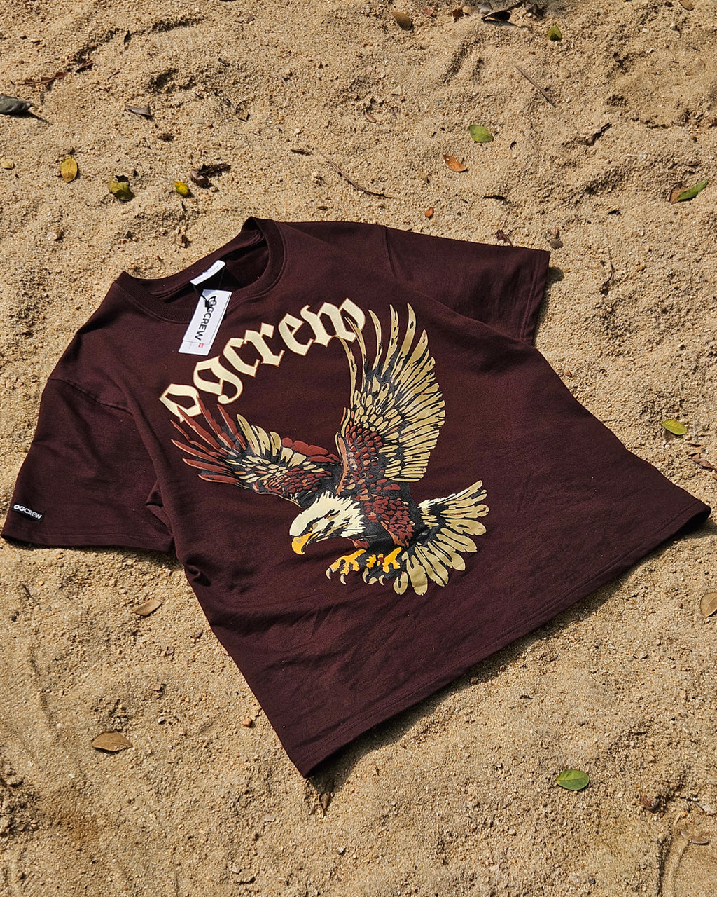 MOCHA BROWN EAGLE T-SHIRT