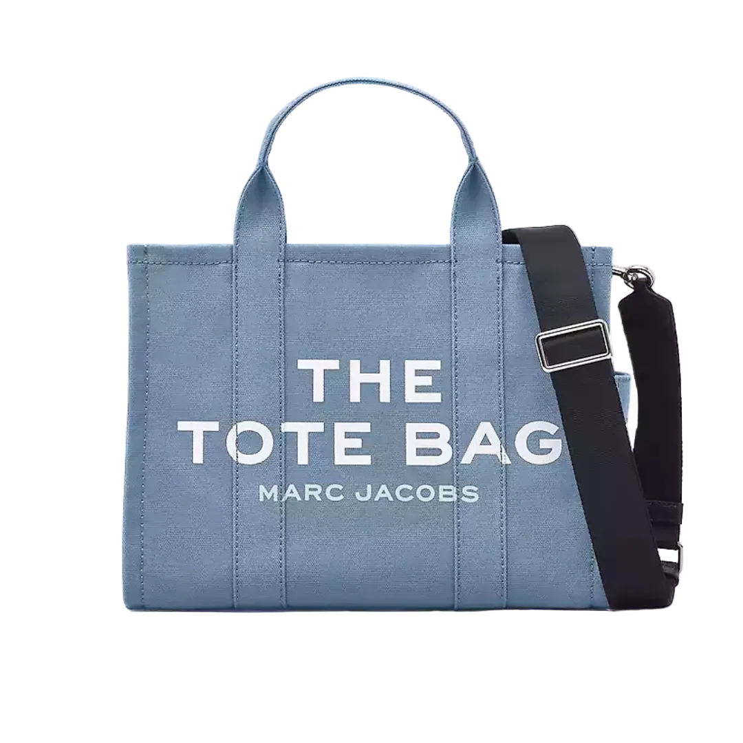 Marc Jacobs The Canvas Medium Tote Bag blue shadow