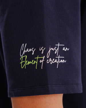 Element - Navy Blue- Evrhood oversized basic t-shirt