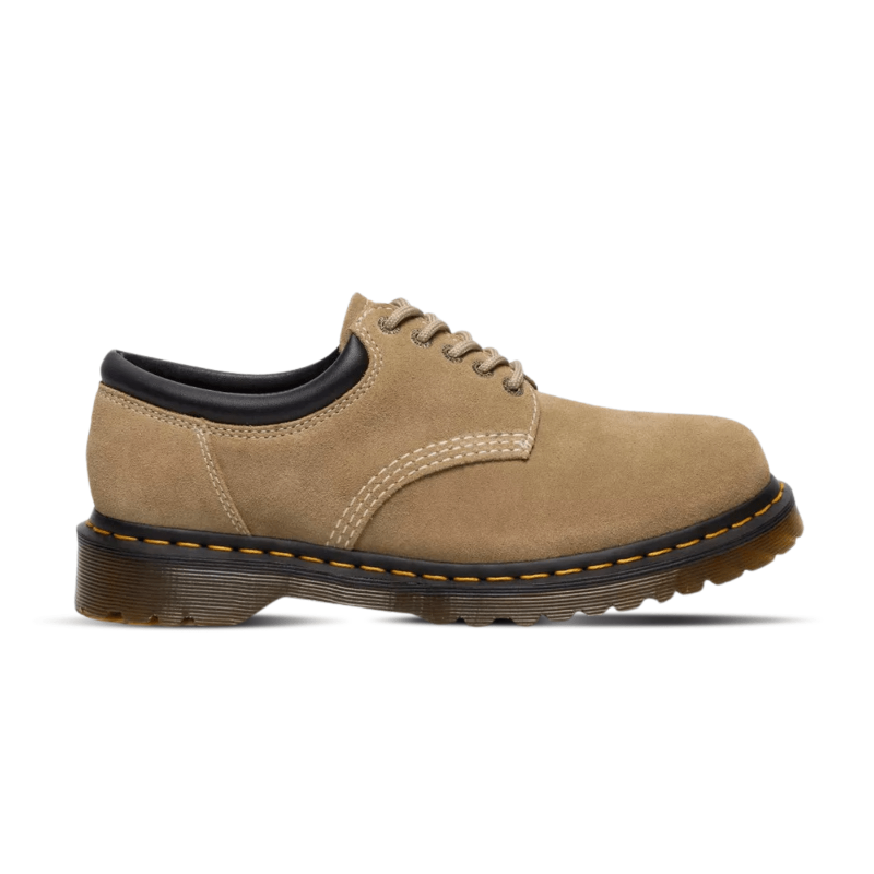 Dr Martens 8053 Waxy Suede Shoes Savannah Tan