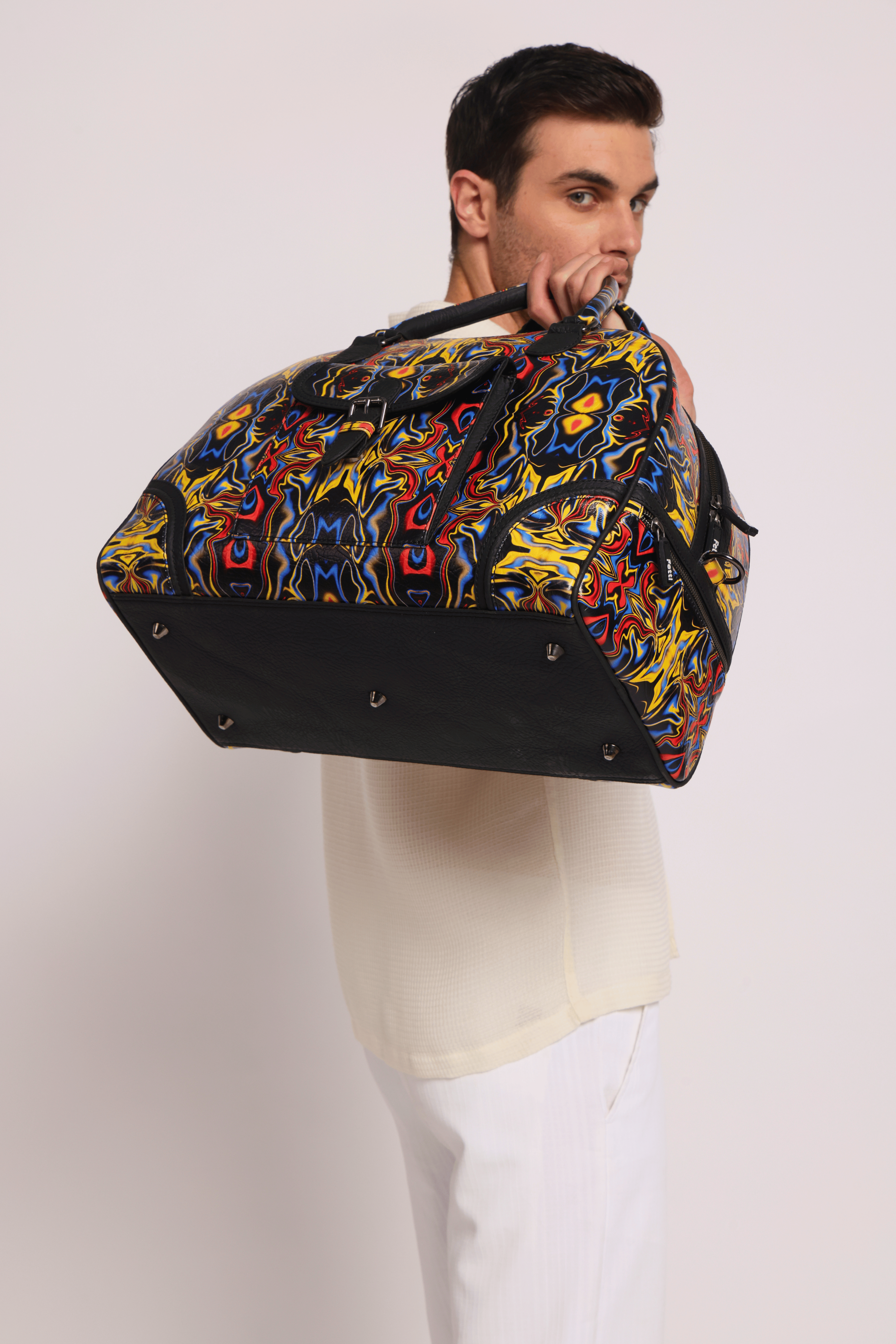 Kosmic Immersion Duffle Bag - Noir Men - Fetti