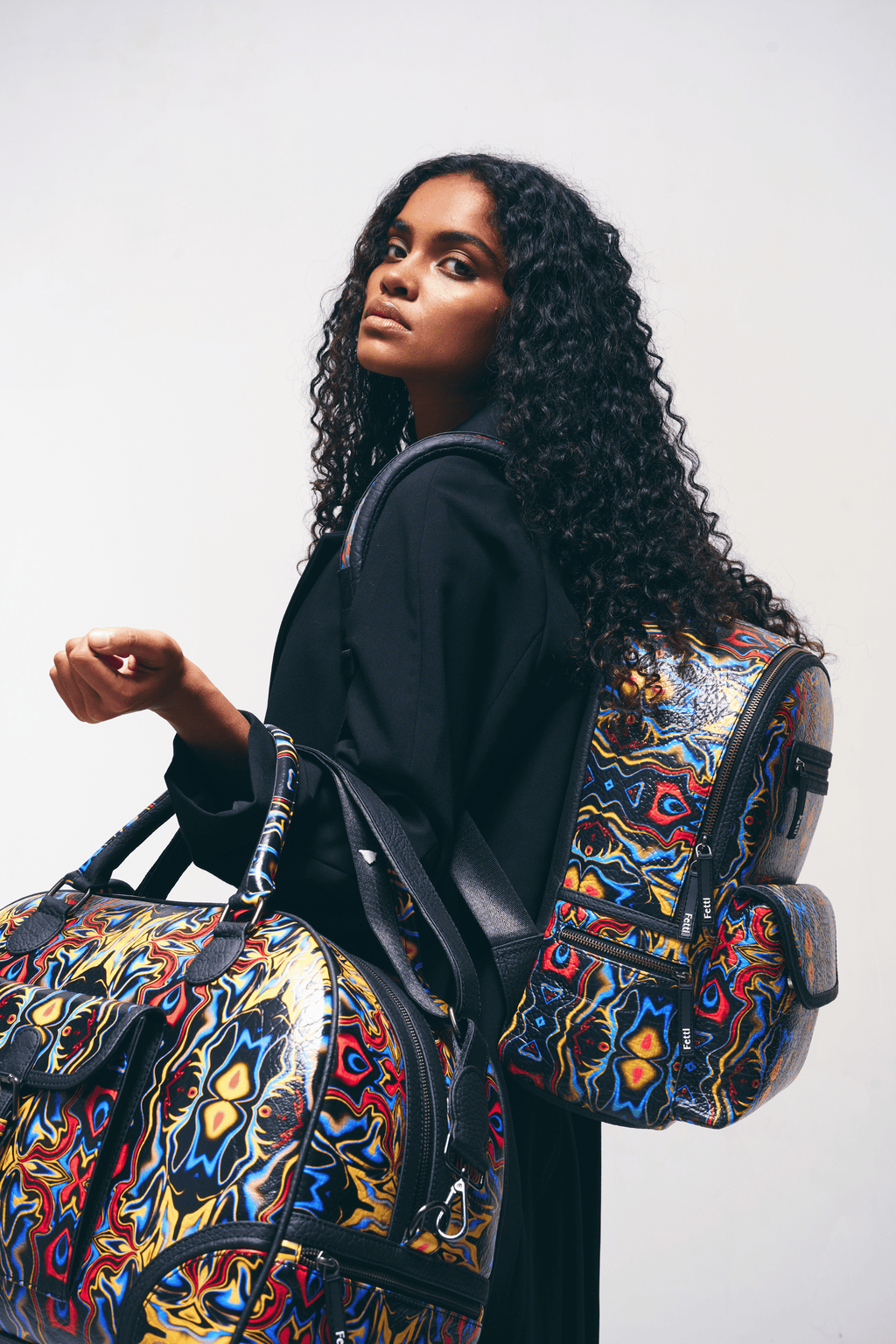 Kosmic Immersion Duffle Bag - Noir Women - Fetti