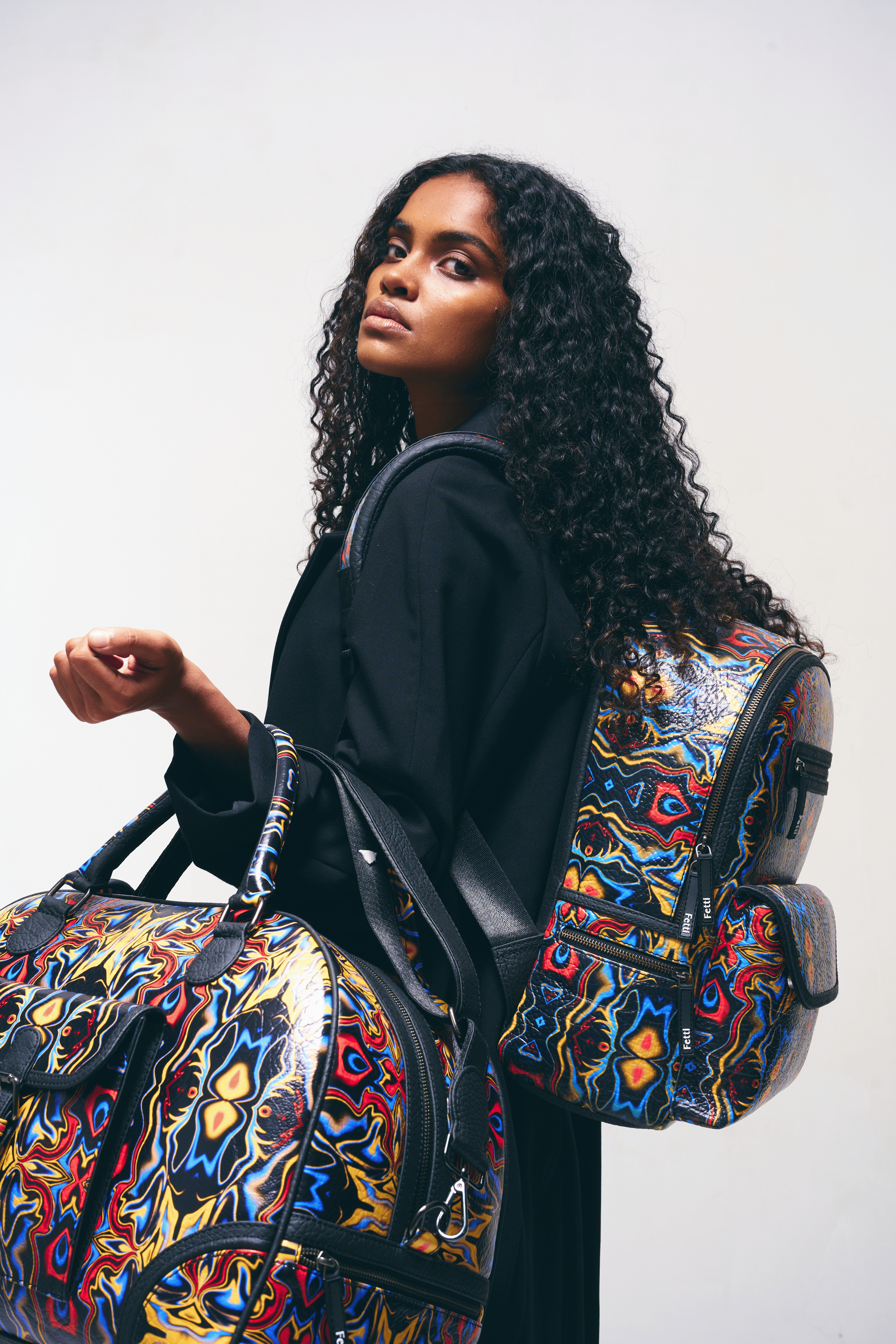 Kosmic Immersion Duffle Bag - Noir Women - Fetti