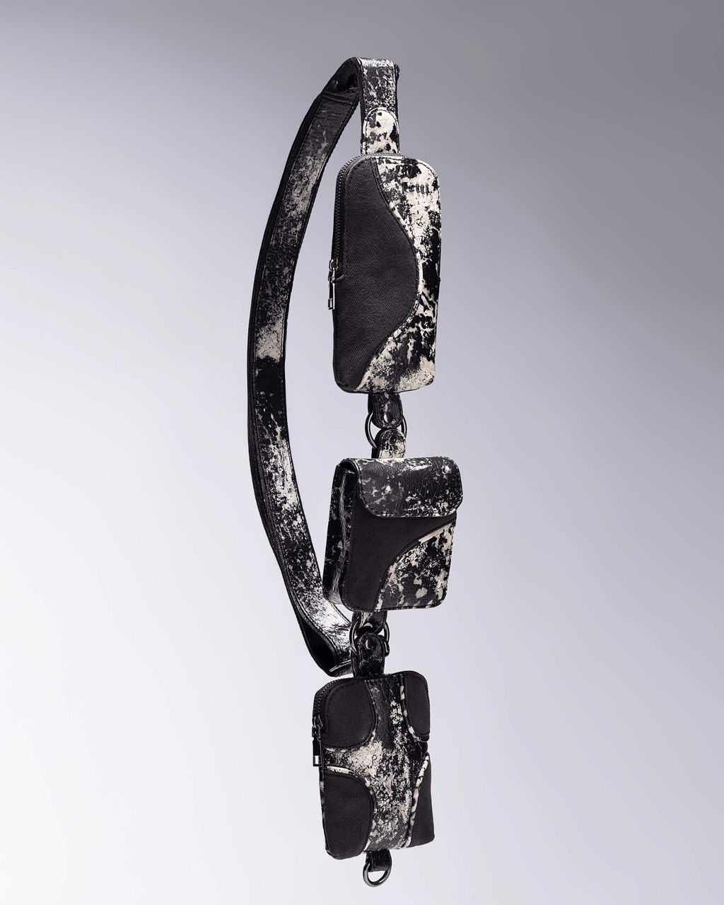 Muddled Cargo Crossbody Belt - Rusted Grain - Fetti