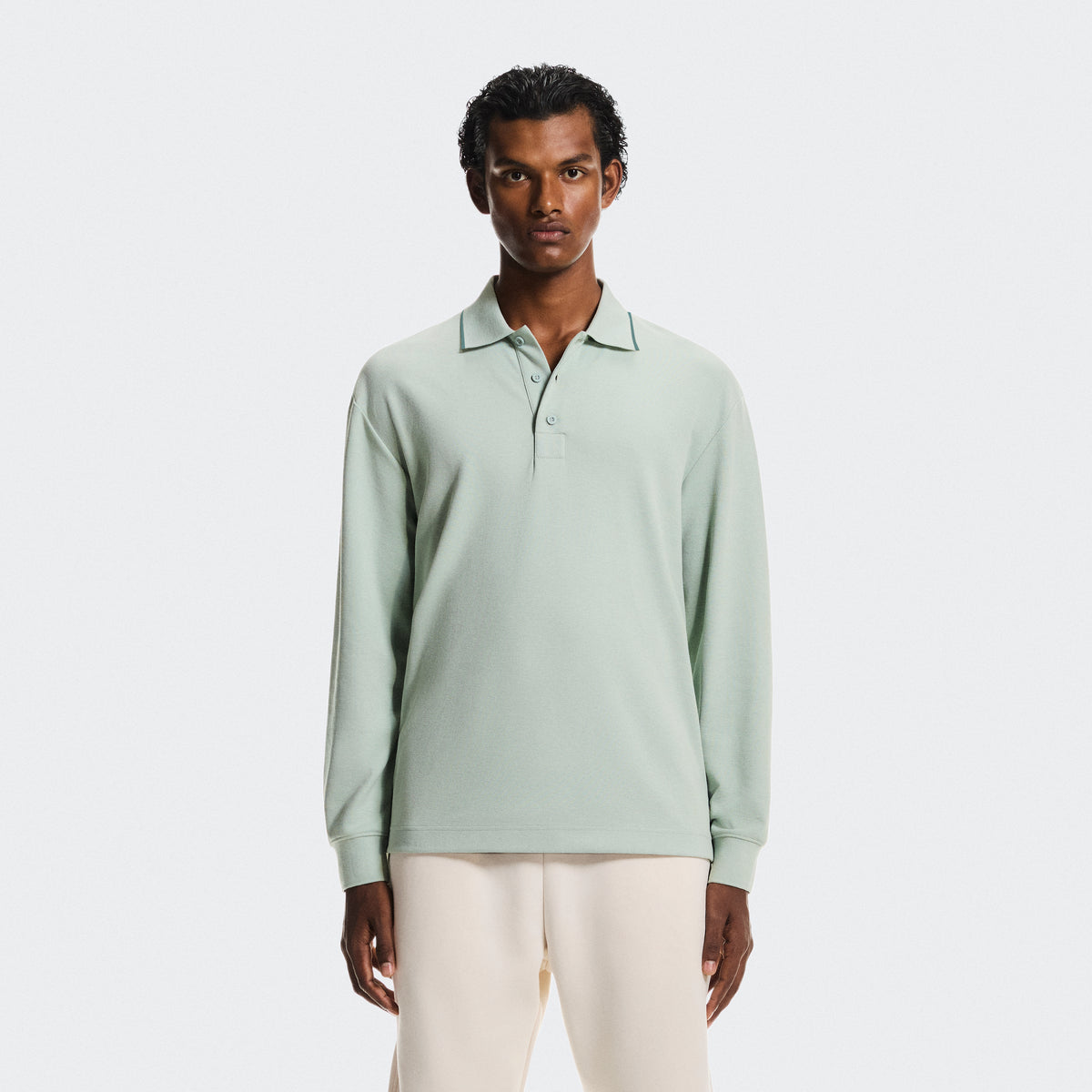 Courtside Long-T Polo - Mens