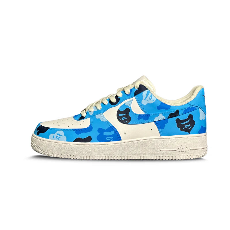 Nike Air Force 1 Low BLUE BAPE