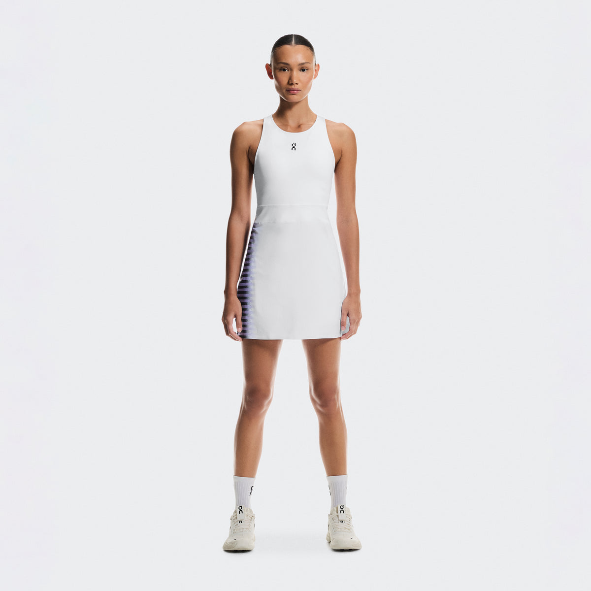 Court Dress Split Edge - Womens