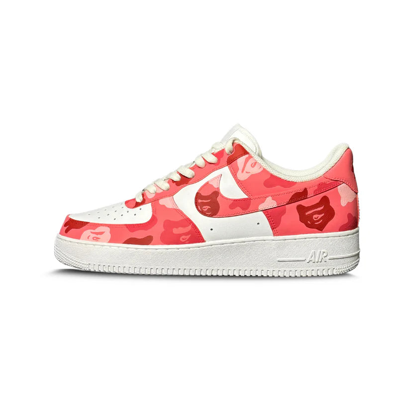 Nike Air Force 1 Low PINK BAPE